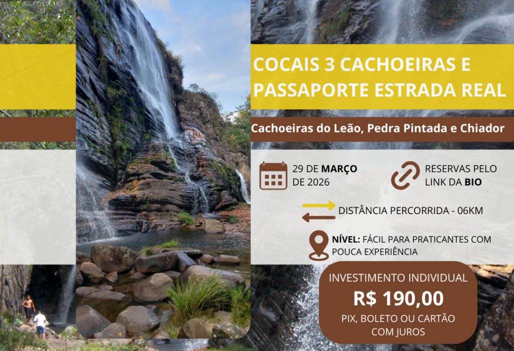 COCAIS 3 CACHOEIRAS E